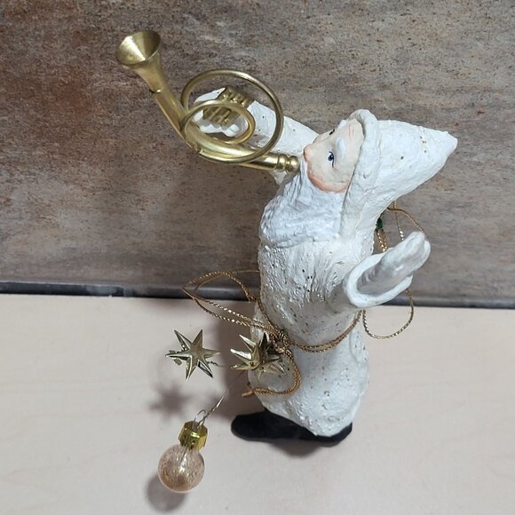 Father Frost Christmas Tree Ornament Old World Santa Stars Light Bulb - Picture 4 of 10